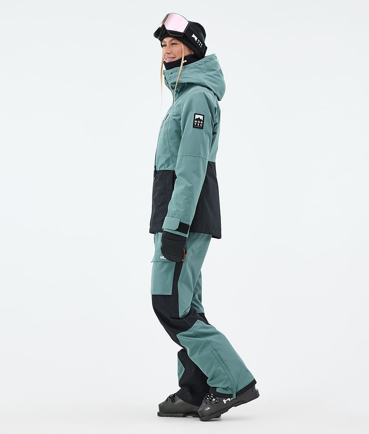 Montec Moss W Ski jas Dames Atlantic/Black, Afbeelding 4 van 10