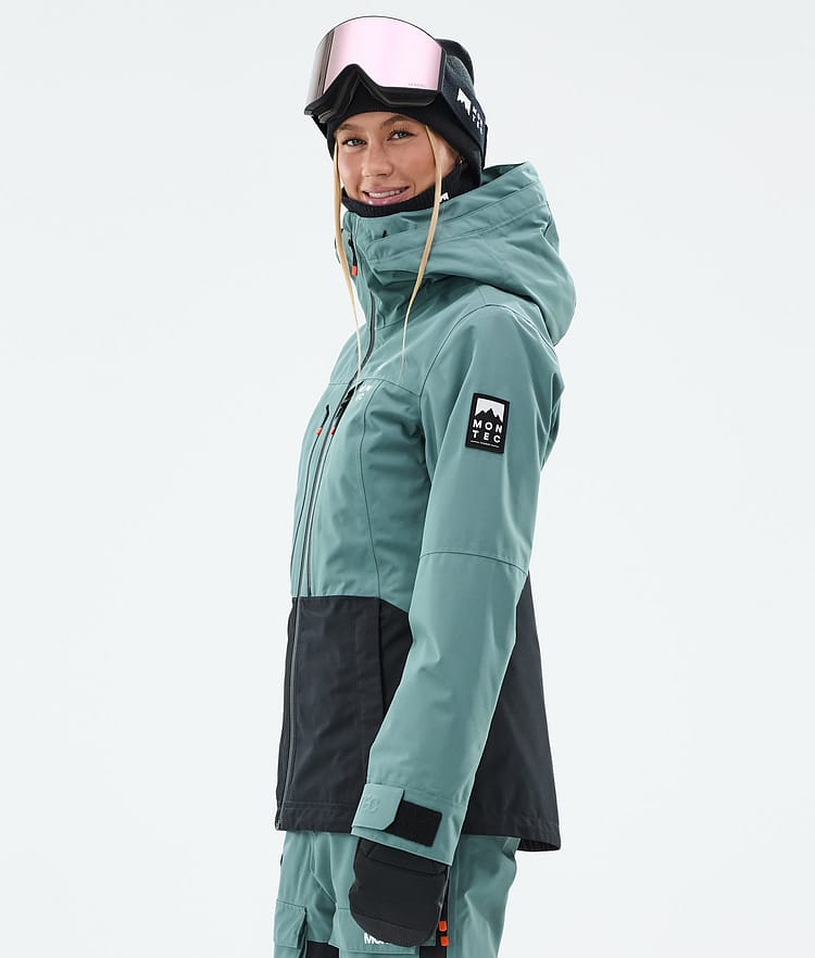Montec Moss W Snowboard jas Dames Atlantic/Black, Afbeelding 6 van 10