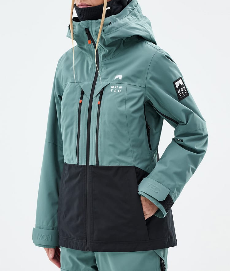 Montec Moss W Snowboard jas Dames Atlantic/Black, Afbeelding 8 van 10