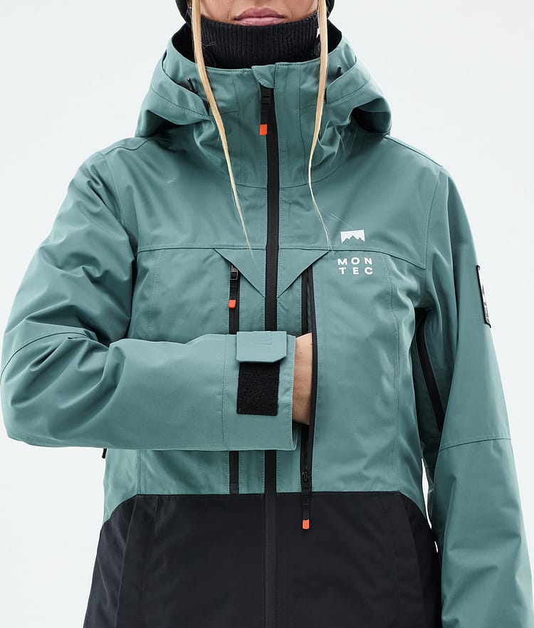 Montec Moss W Snowboard jas Dames Atlantic/Black, Afbeelding 9 van 10