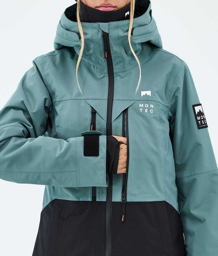 Montec Moss W Ski Jacket Women Atlantic/Black, Image 8 of 9