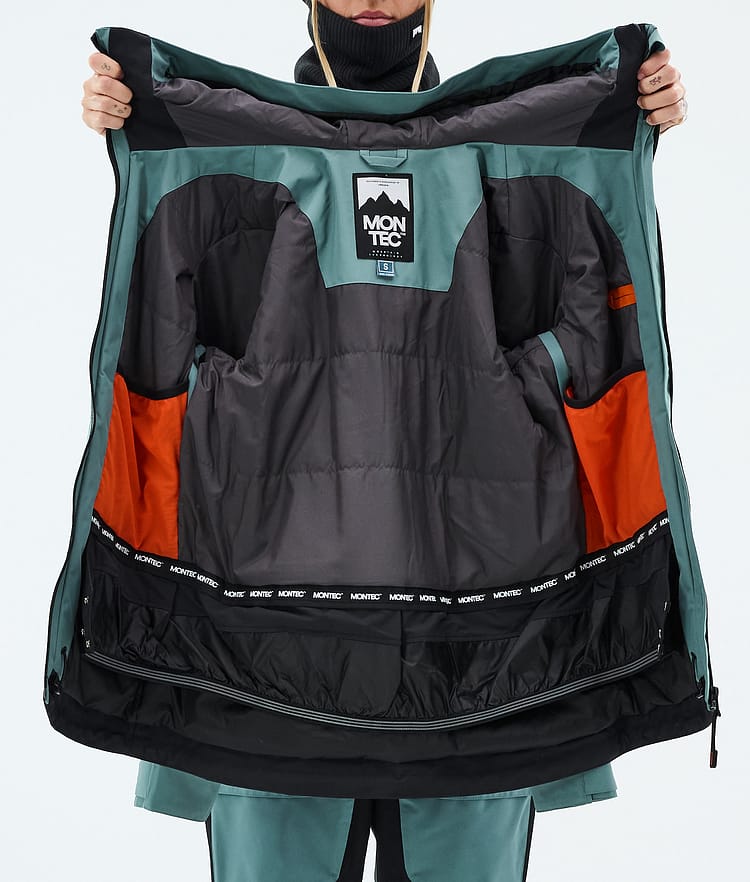Montec Moss W Ski Jacket Women Atlantic/Black, Image 9 of 9