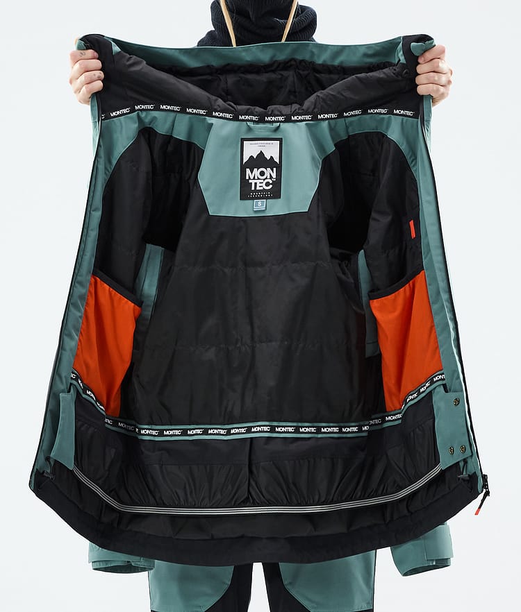 Montec Moss W Snowboard jas Dames Atlantic/Black, Afbeelding 10 van 10