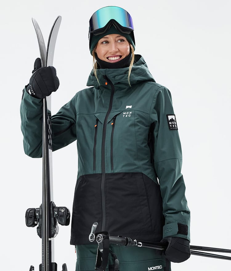 Montec Moss W Ski jas Dames Dark Atlantic/Black, Afbeelding 1 van 10