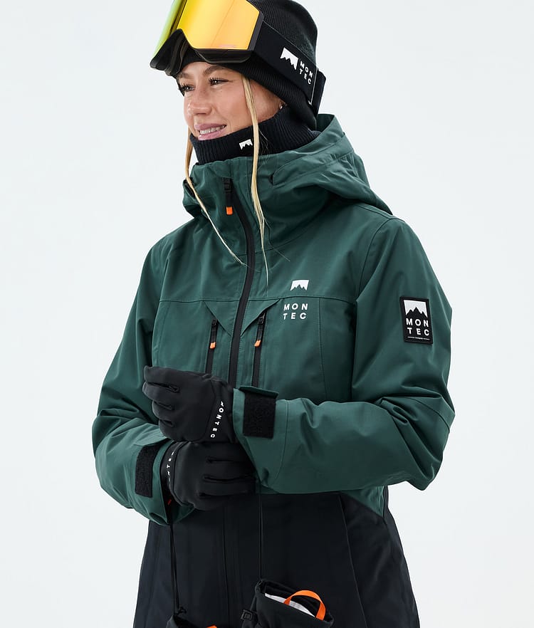 Montec Moss W Ski jas Dames Dark Atlantic/Black, Afbeelding 2 van 10