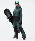 Montec Moss W Snowboardjakke Dame Dark Atlantic/Black Renewed, Billede 3 af 10