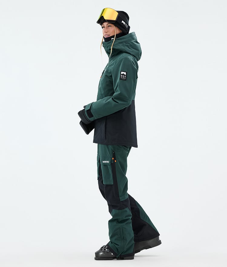 Montec Moss W Ski jas Dames Dark Atlantic/Black, Afbeelding 4 van 10
