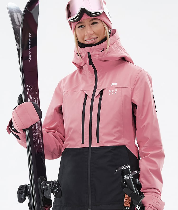 Montec Moss W Veste de Ski Femme Pink/Black, Image 2 sur 10