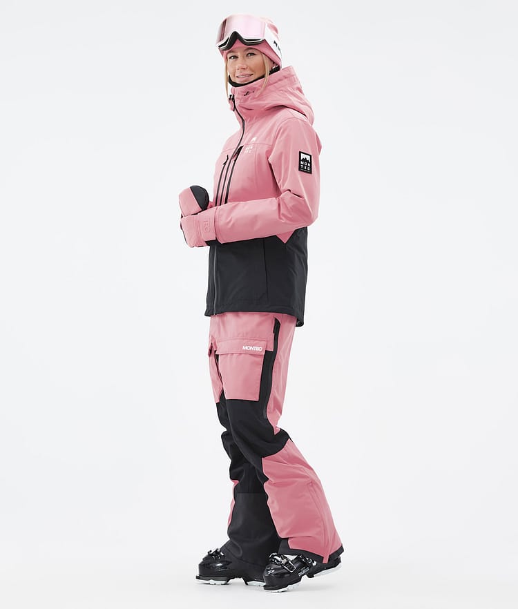 Montec Moss W Veste de Ski Femme Pink/Black, Image 4 sur 10