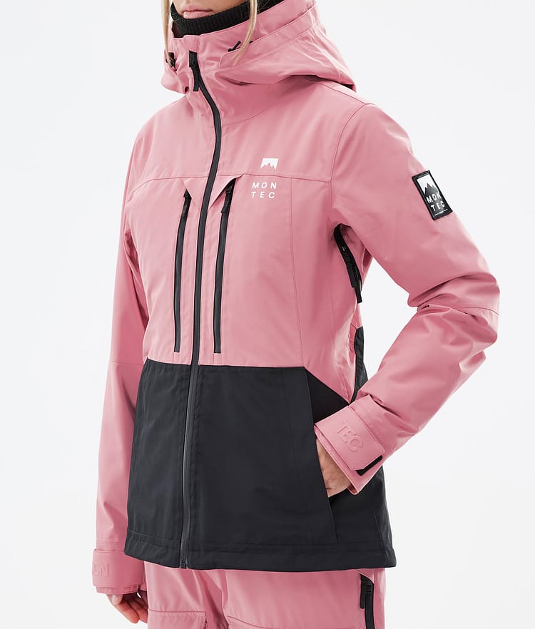 Montec Moss W Bunda na Snowboard Dámské Pink/Black, Obrázek 8 z 10