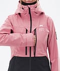 Montec Moss W Veste Snowboard Femme Pink/Black, Image 9 sur 10