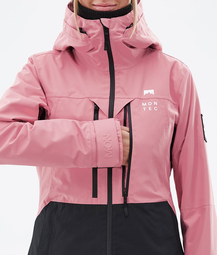 Montec Moss W Veste Snowboard Femme Pink/Black, Image 9 sur 10