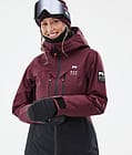 Montec Moss W Snowboardjacke Damen Burgundy/Black Renewed, Bild 2 von 10