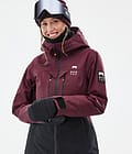 Montec Moss W Ski Jacket Women Burgundy/Black