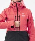 Montec Moss W Veste de Ski Femme Coral/Black, Image 9 sur 10