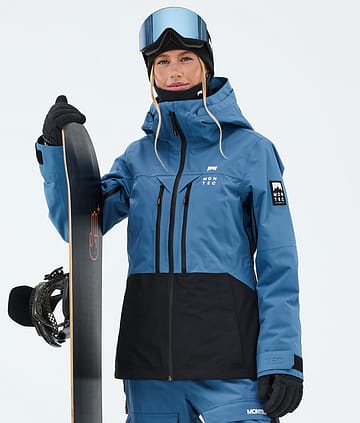 Montec Moss W Snowboard Jacket Blue Steel/Black