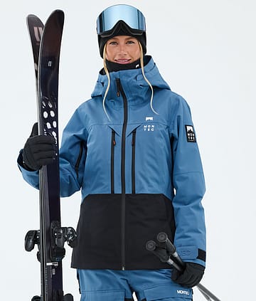 Montec Moss W Giacca Sci Blue Steel/Black