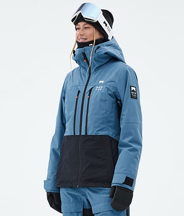 Montec Moss W Kurtka Snowboardowa Kobiety Blue Steel/Black