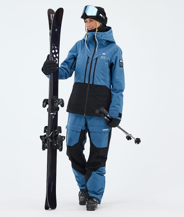 Montec Moss W Veste de Ski Femme Blue Steel/Black, Image 2 of 9
