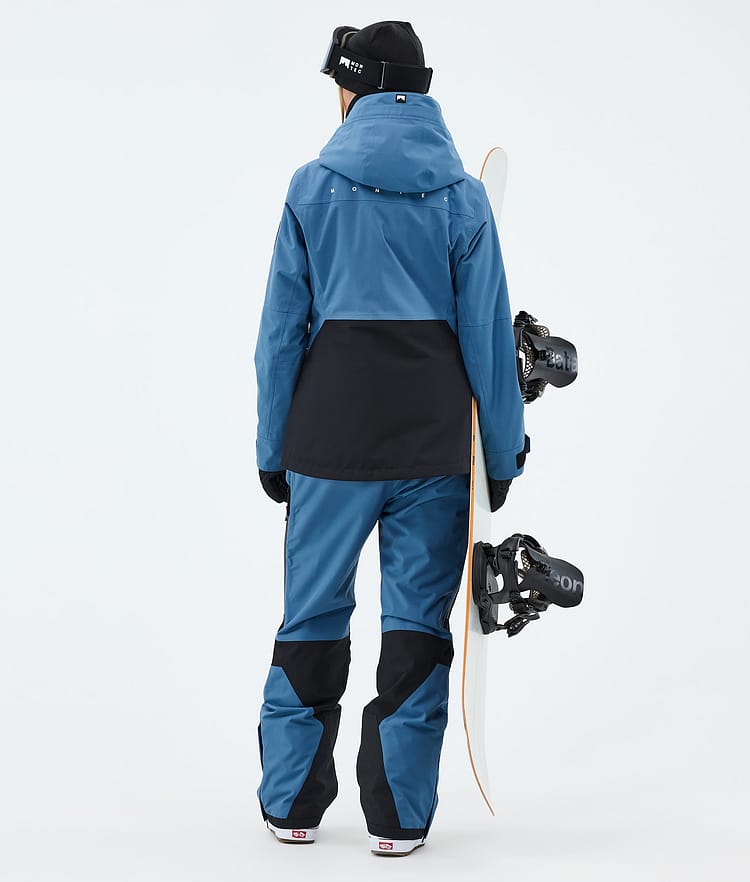 Montec Moss W Snowboard Jacket Women Blue Steel/Black Renewed, Image 3 of 9