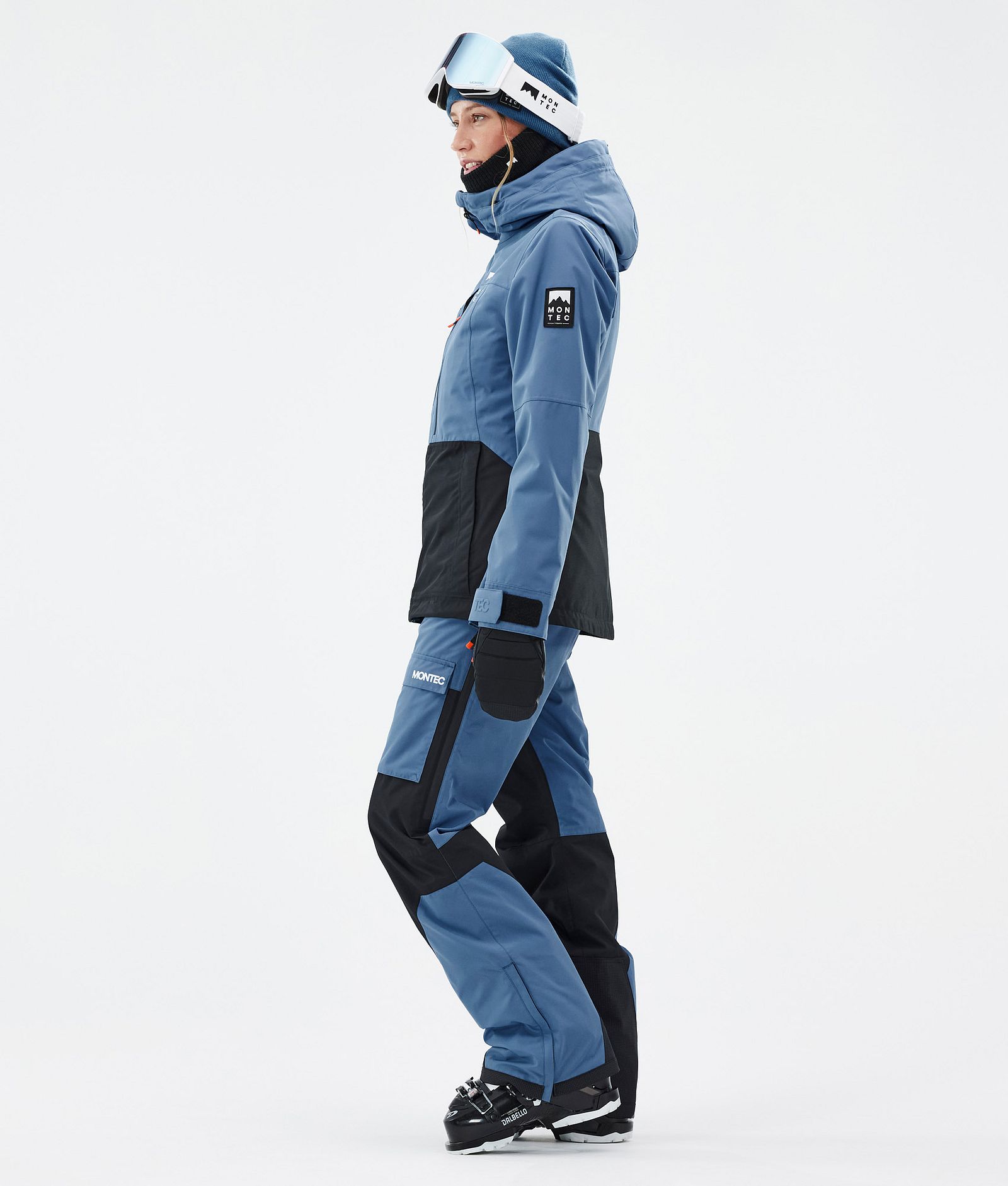 Montec Moss W Veste de Ski Femme Blue Steel/Black, Image 4 sur 10