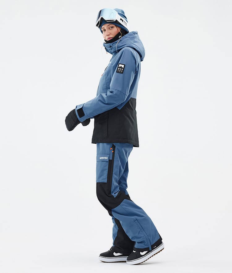 Montec Moss W Snowboard Jacket Women Blue Steel/Black Renewed, Image 4 of 10