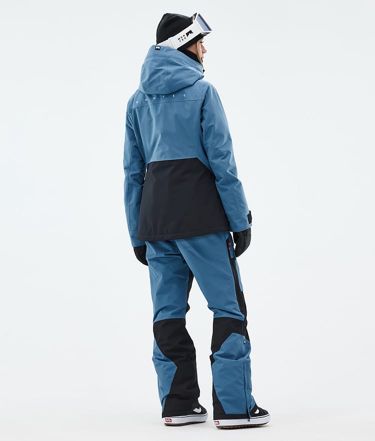 Montec Moss W Snowboard jas Dames Blue Steel/Black, Afbeelding 5 van 10