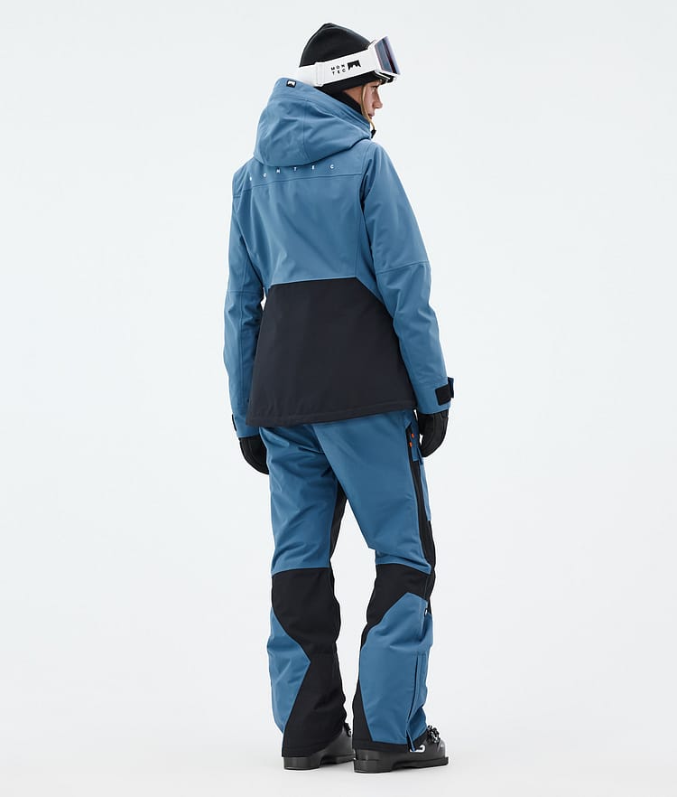 Montec Moss W Ski jas Dames Blue Steel/Black, Afbeelding 5 van 10