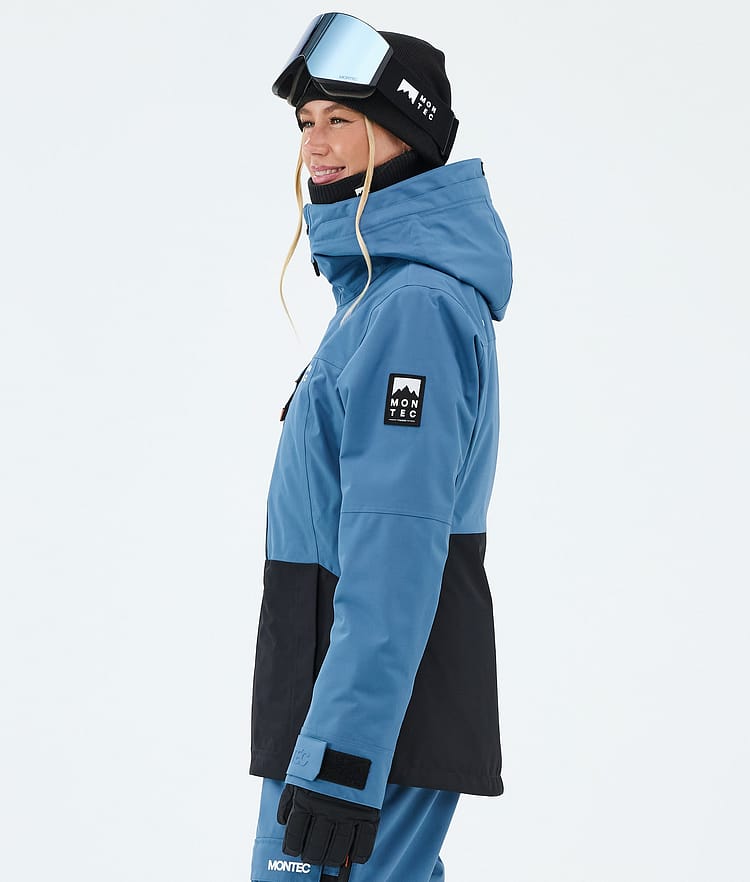 Montec Moss W Snowboard Jacket Women Blue Steel/Black Renewed, Image 5 of 9