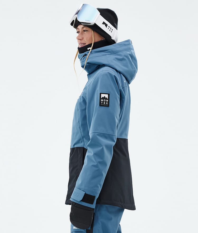 Montec Moss W Snowboard jas Dames Blue Steel/Black, Afbeelding 6 van 10