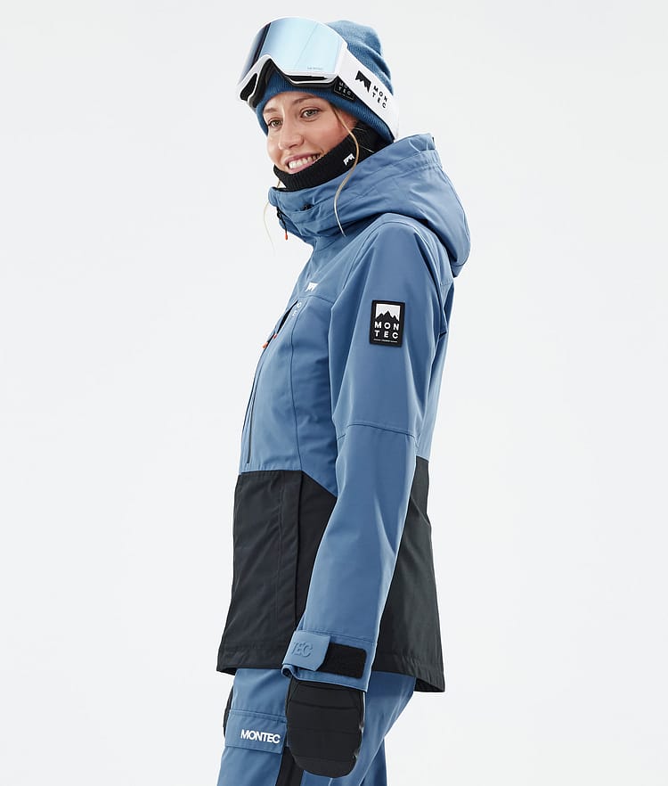 Montec Moss W Veste de Ski Femme Blue Steel/Black