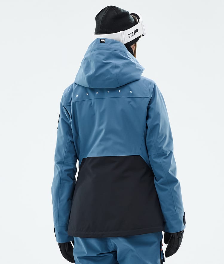 Montec Moss W Snowboard jas Dames Blue Steel/Black, Afbeelding 7 van 10