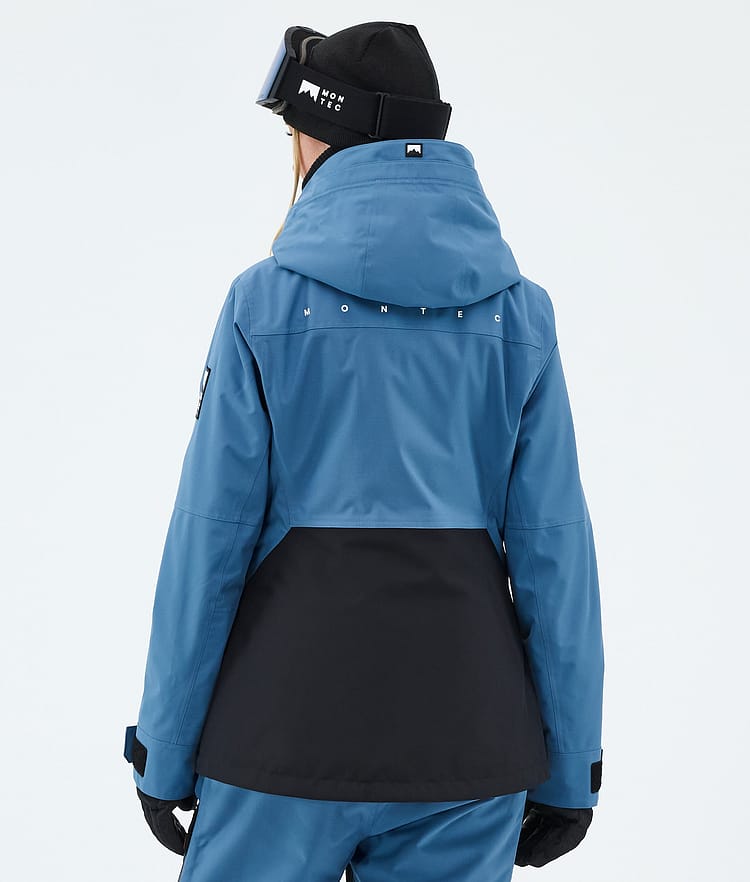 Montec Moss W Snowboard Jacket Women Blue Steel/Black Renewed, Image 6 of 9