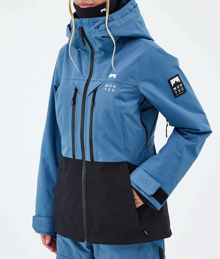Montec Moss W Snowboard Jacket Women Blue Steel/Black Renewed, Image 7 of 9