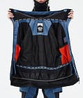 Montec Moss W Snowboard jas Dames Blue Steel/Black Renewed, Afbeelding 10 van 10