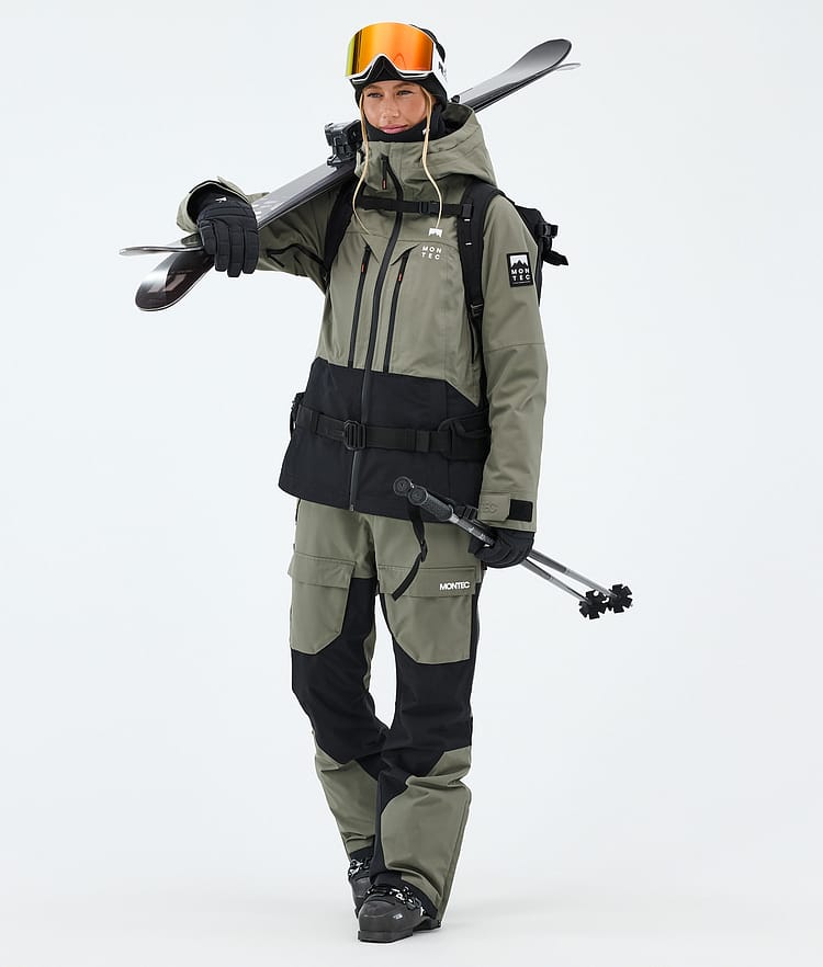 Montec Moss W Veste de Ski Femme Greenish/Black, Image 2 of 9
