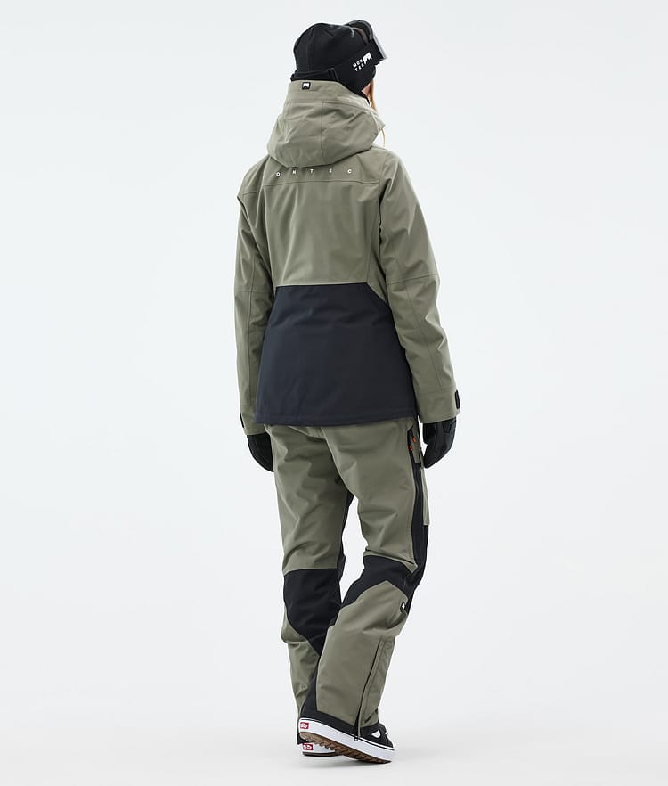 Montec Moss W Snowboard jas Dames Greenish/Black, Afbeelding 5 van 10
