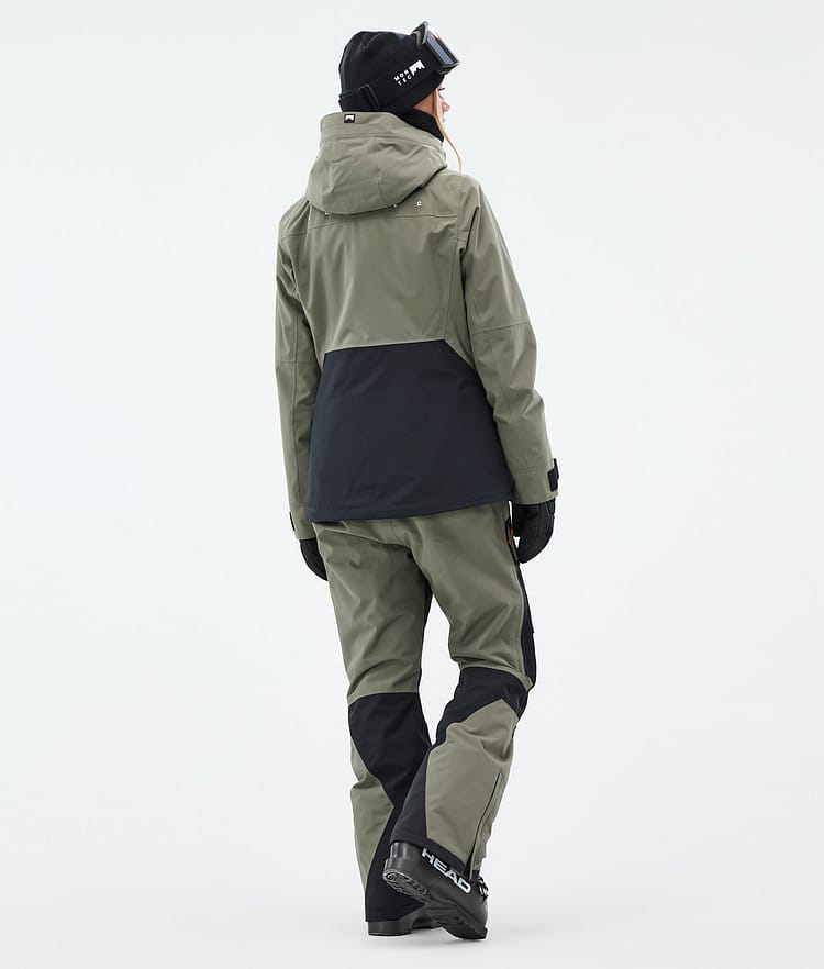 Montec Moss W Ski jas Dames Greenish/Black, Afbeelding 5 van 10
