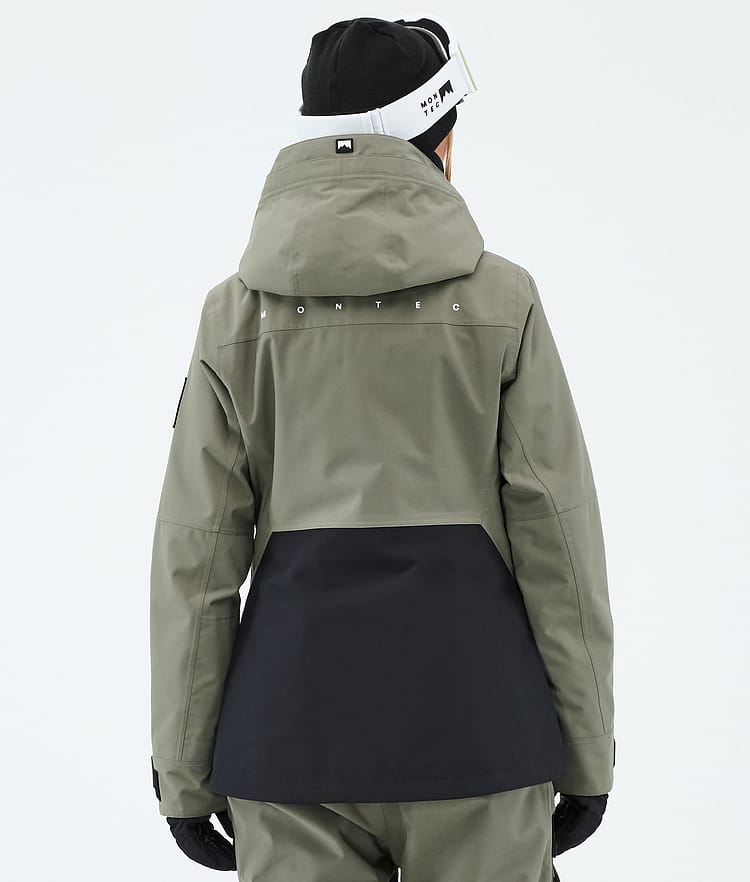 Montec Moss W Veste Snowboard Femme Greenish/Black, Image 6 of 9