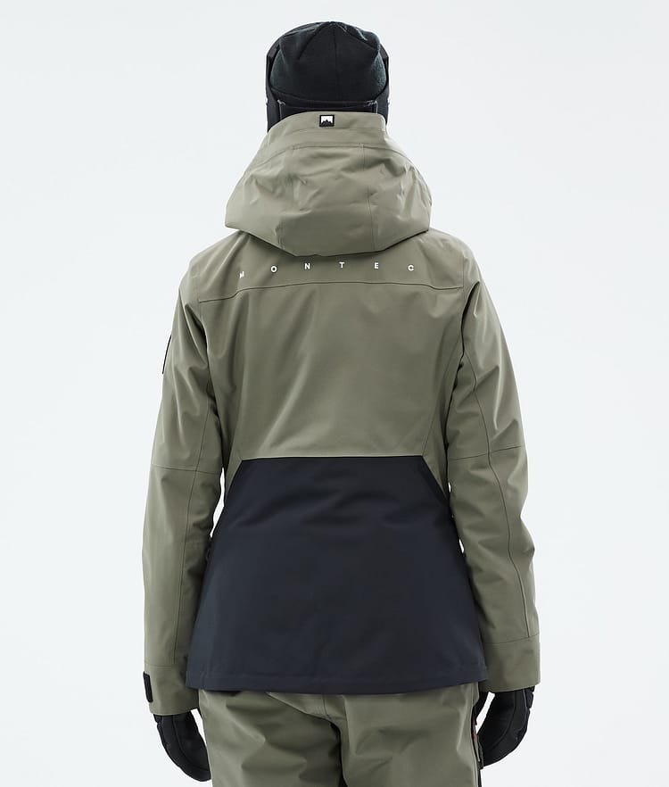 Montec Moss W Snowboard jas Dames Greenish/Black, Afbeelding 7 van 10