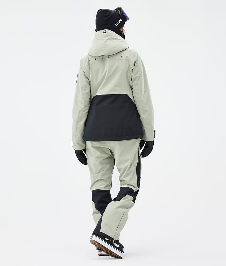 Montec Moss W Snowboard jas Dames Soft Green/Black Renewed, Afbeelding 5 van 10