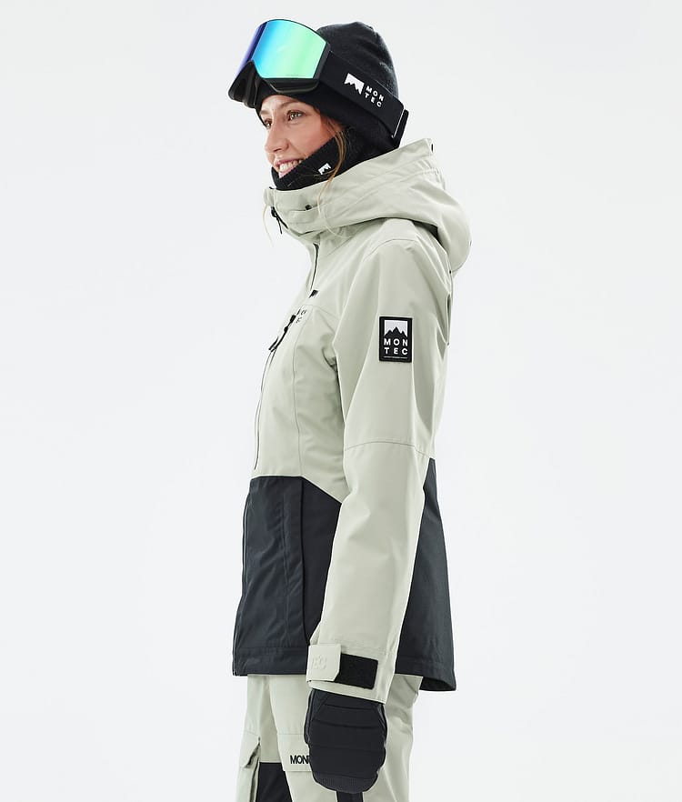 Montec Moss W Veste de Ski Femme Soft Green/Black