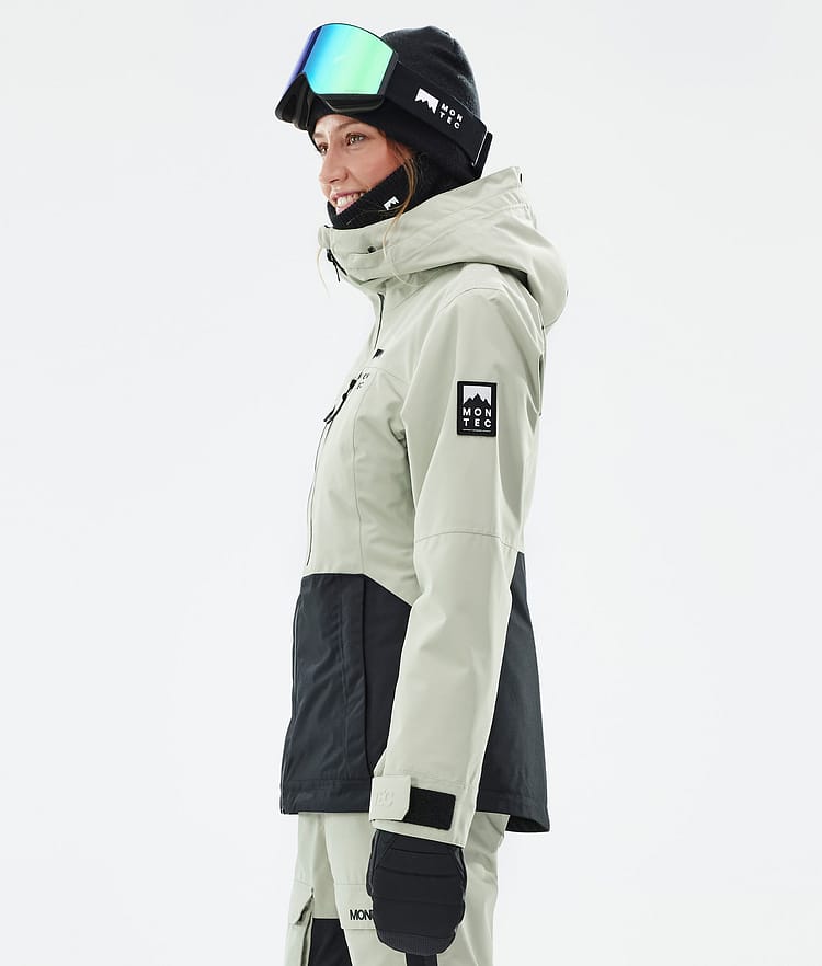 Montec Moss W Snowboard jas Dames Soft Green/Black Renewed, Afbeelding 6 van 10
