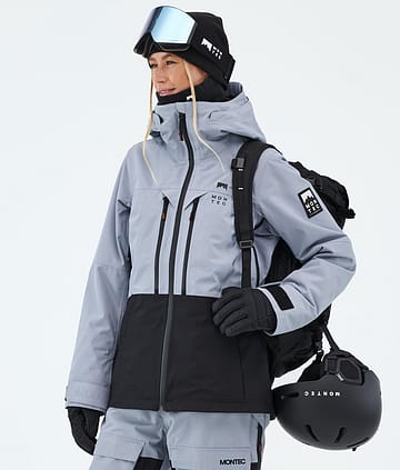 Montec Moss W Giacca Sci Soft Blue/Black