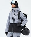 Montec Moss W Snowboard Jacket Women Soft Blue/Black