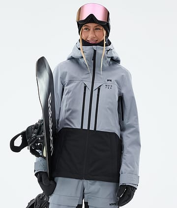 Montec Moss W Kurtka Snowboardowa Kobiety Soft Blue/Black
