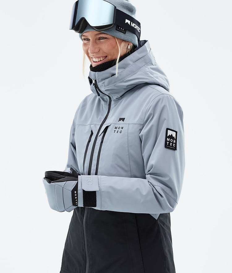 Montec Moss W Snowboard Jacket Women Soft Blue/Black Renewed, Image 2 of 10