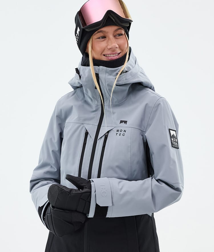Montec Moss W Snowboard jas Dames Soft Blue/Black, Afbeelding 2 van 10