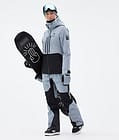Montec Moss W Snowboard jas Dames Soft Blue/Black Renewed, Afbeelding 3 van 10