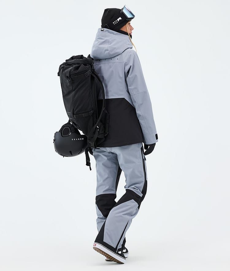 Montec Moss W Veste Snowboard Femme Soft Blue/Black, Image 3 of 9